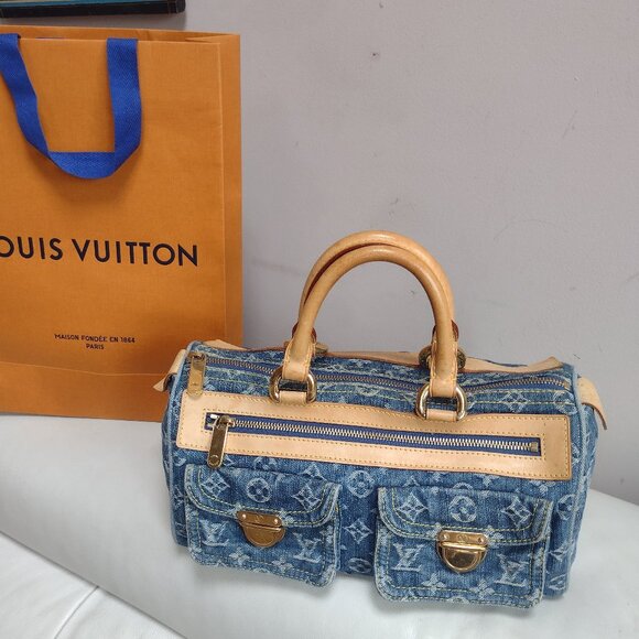 Stunning Louis Vuitton Neo Speedy DENIM bagππ - Picture 13 of 16